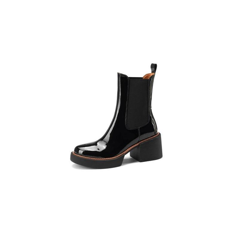 New Fashion Soft Leather Women's Boots - WOMONA.COM