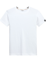 Cotton short-sleeved T-shirt men's - WOMONA.COM