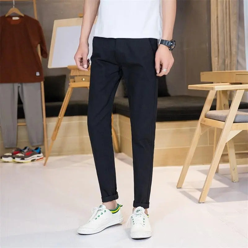 Spring and autumn new men's casual pants - WOMONA.COM