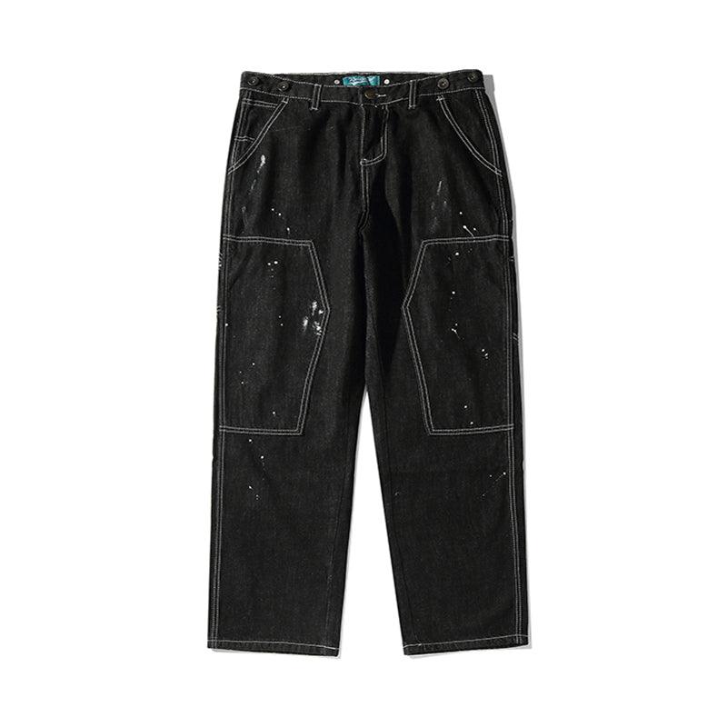 Men's washed jeans - WOMONA.COM