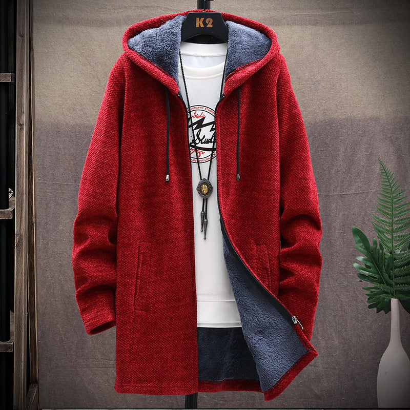 New style Plush men's sweater winter - WOMONA.COM