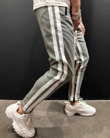 Men Sports Zipper Casual Pants - WOMONA.COM