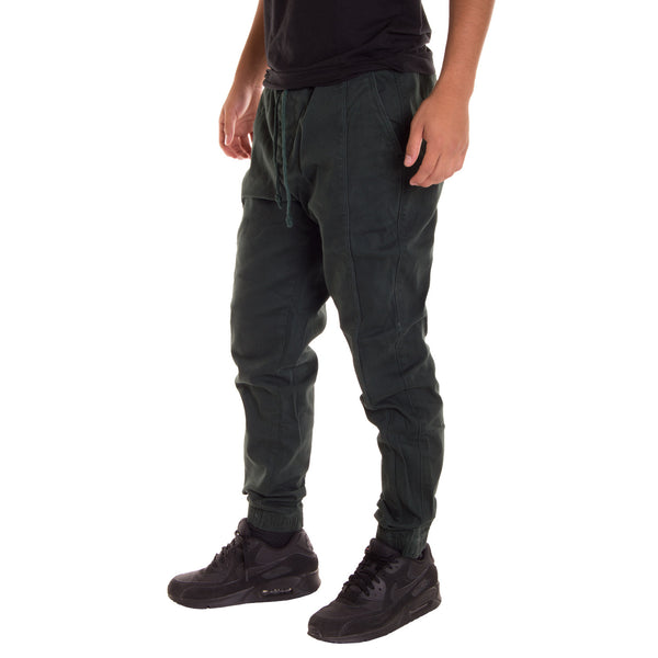 Elastic Panel Sweatpants - WOMONA.COM