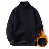 Warm High Neck Sweater - WOMONA.COM