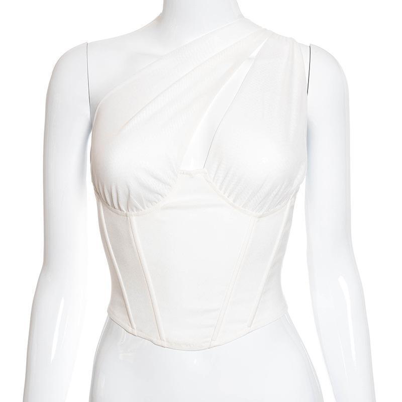 New Style Sexy Mesh Slim Top - WOMONA.COM