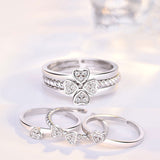 Ring Four-Leaf Clover Ring - WOMONA.COM