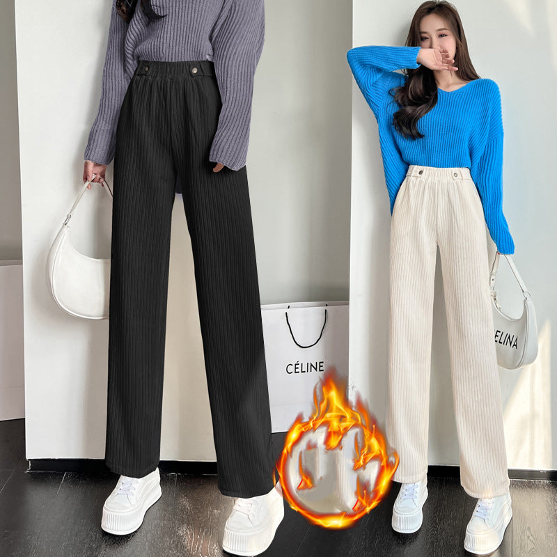 Casual Mopping Pants - WOMONA.COM