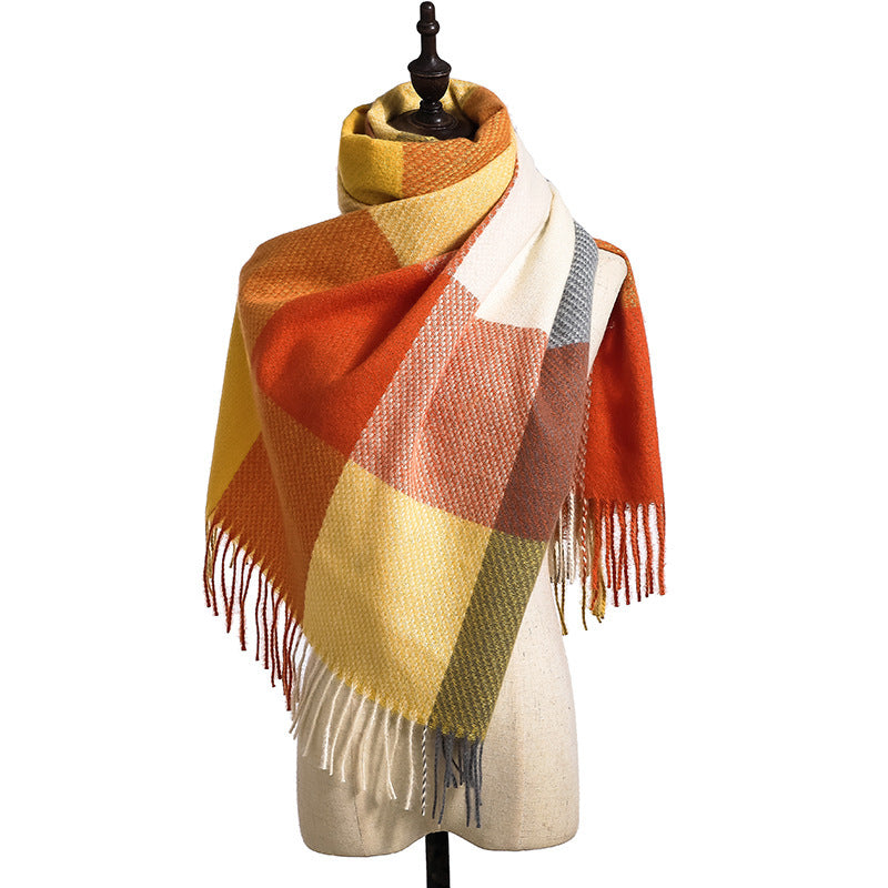 Cold And Warm Scarf - WOMONA.COM