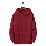 Fleece Hooded Sweatshirt - WOMONA.COM