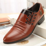 Formal Lace-up Wedding Shoes - WOMONA.COM