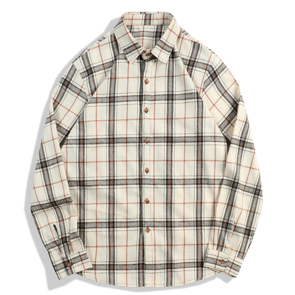 Casual Plaid Shirt For Men - WOMONA.COM