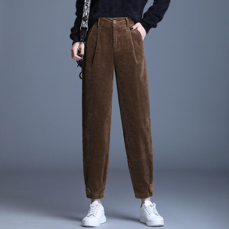 Papa Harlan Cropped Trousers - WOMONA.COM