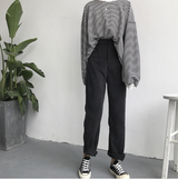 Corduroy casual pants - WOMONA.COM