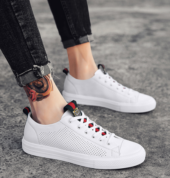 DEVIO LEATHER SNEAKERS - WOMONA.COM