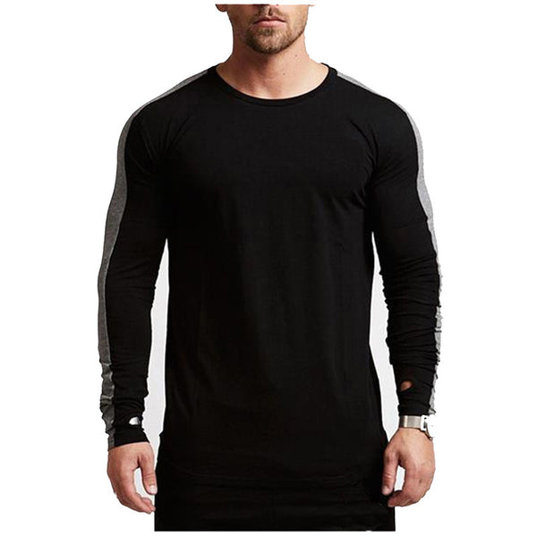 Long-sleeved T-shirt for men - WOMONA.COM