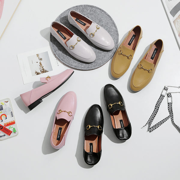 Flat casual loafers - WOMONA.COM