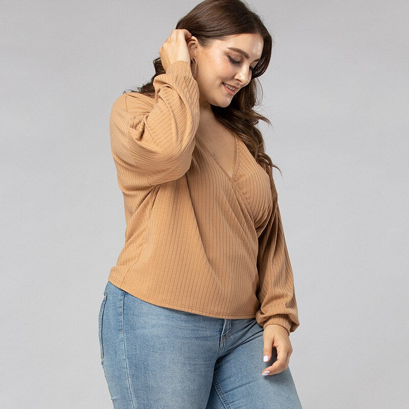 Plus Size Tops for Women - WOMONA.COM