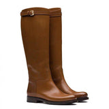 Casual All Match Flat Boots - WOMONA.COM