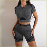 Seamless Sports Set For Women Workout Outfit - WOMONA.COM