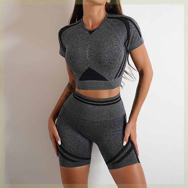 Seamless Sports Set For Women Workout Outfit - WOMONA.COM