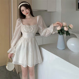 Elegant Square Dress - WOMONA.COM