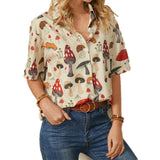 Urban Casual Lapel Short Sleeve - WOMONA.COM