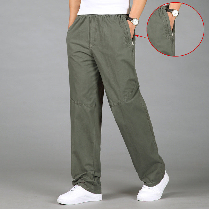 Men's casual pants plus - WOMONA.COM