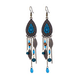 alloy crystal earrings women - WOMONA.COM