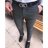 Fit Casual Trousers - WOMONA.COM