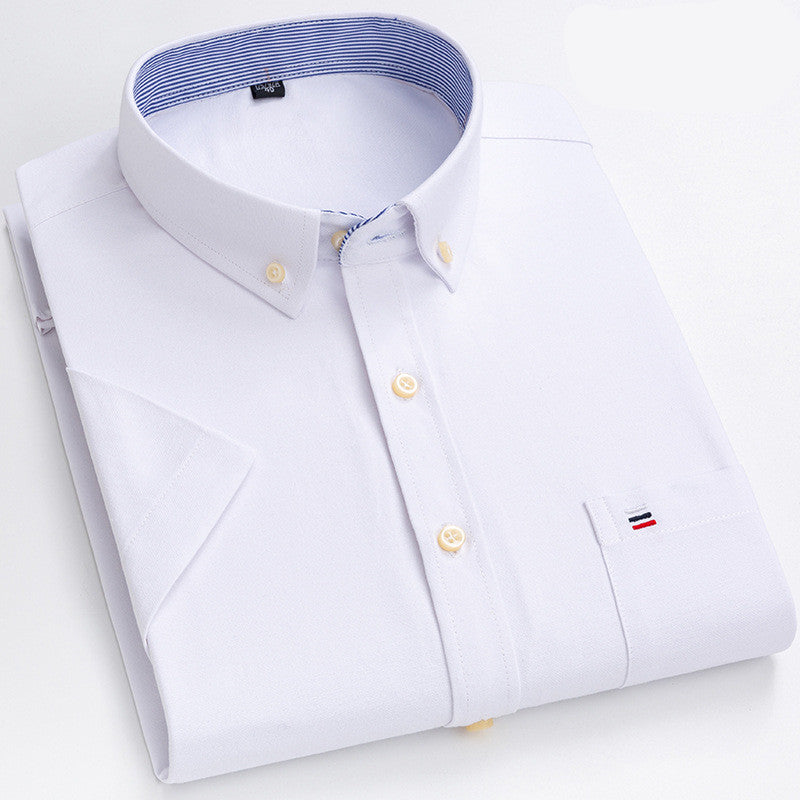 Summer New Short-Sleeved Shirt Men - WOMONA.COM