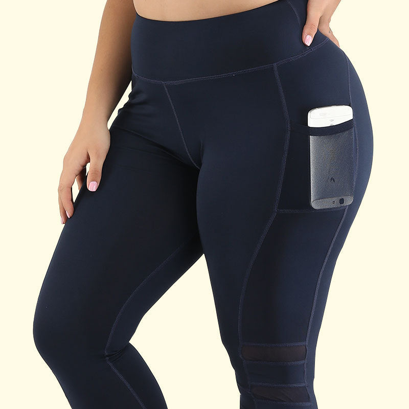 Fat Women Yoga Leggings Plus size pants - WOMONA.COM