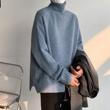 Fashion Turtleneck Sweater Loose - WOMONA.COM