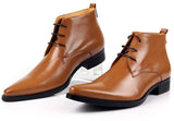 Business Short Boots High Top Shoes For Men - WOMONA.COM