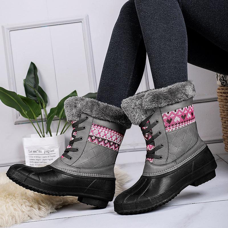 Winter High-top Hiking Shoes - WOMONA.COM