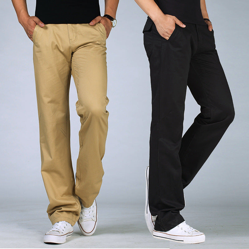 Pure cotton business casual pants - WOMONA.COM