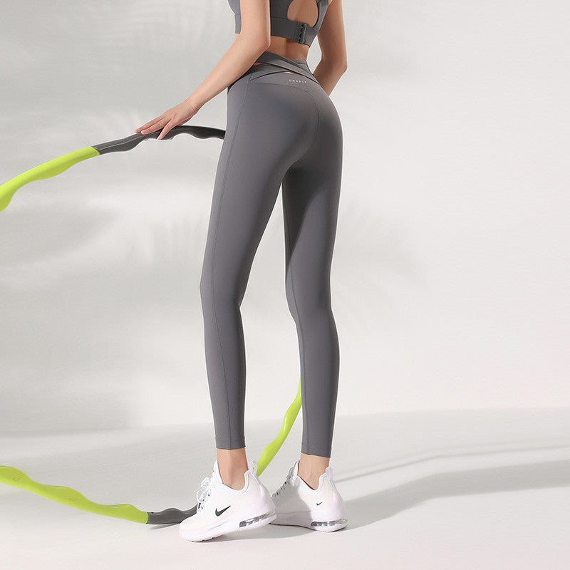 Nude Seamless Yoga Pants - WOMONA.COM