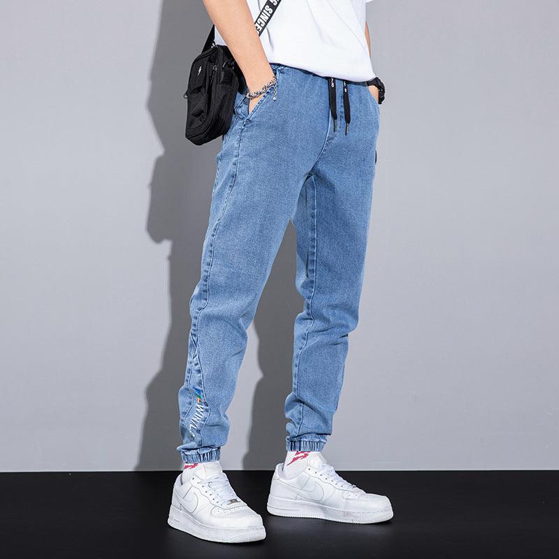 Fashion Jeans For Men Loose Harlan Bunches - WOMONA.COM