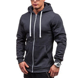 Men Black Hip Hop Mantle Hoodies - WOMONA.COM