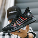 Flying woven sneakers for men and women leisure - WOMONA.COM