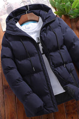 Winter Men's Hooded Padded Coat - WOMONA.COM