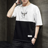 casual half sleeve T-shirt men - WOMONA.COM