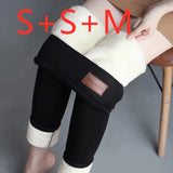 Women's lamb wool leggings - WOMONA.COM