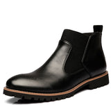 Brock Leather Boots Men Shoes Men - WOMONA.COM