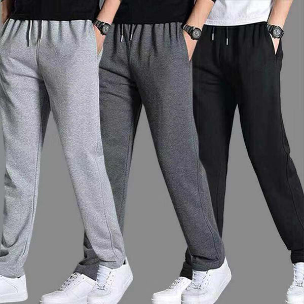 Straight Casual Oversized Knit Sweatpants - WOMONA.COM