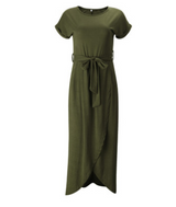 Flat sleeves dresses - WOMONA.COM