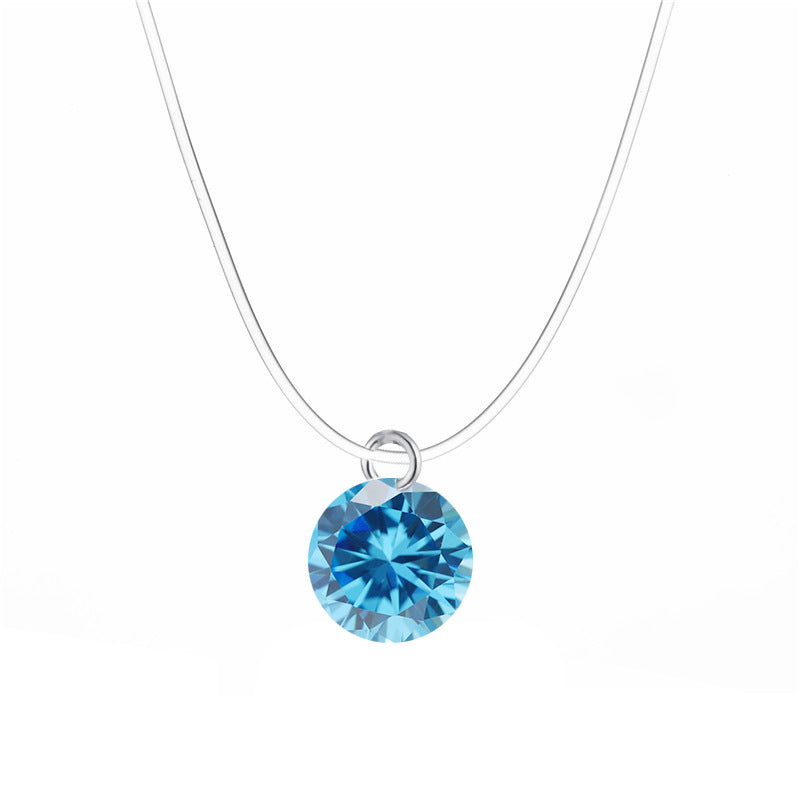 Multi-claw Diamond Necklace - WOMONA.COM