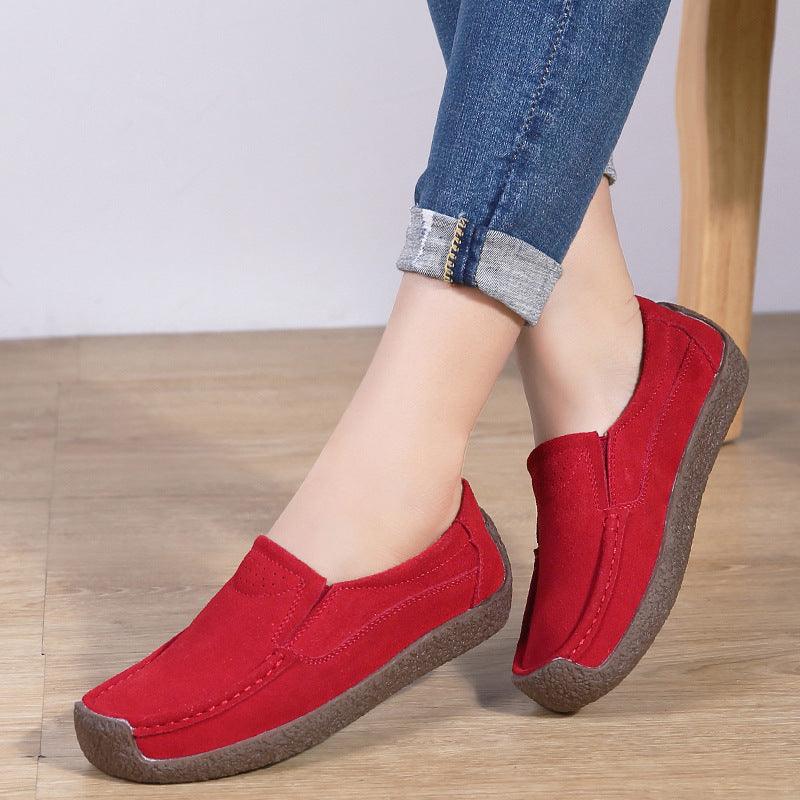 Women loafers woman causal flat - WOMONA.COM