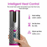 Automatic Rotating Cordless Hair Curler Fast Curling Iron Tongs - WOMONA.COM