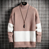 Student Slim High Neck Sweater Bottoming Shirt - WOMONA.COM