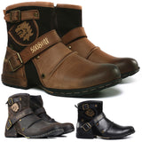 Men Cowboy Hiking Boots - WOMONA.COM